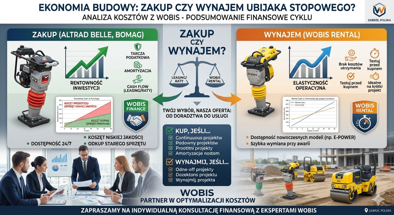 Ekonomia budowy: Zakup czy wynajem